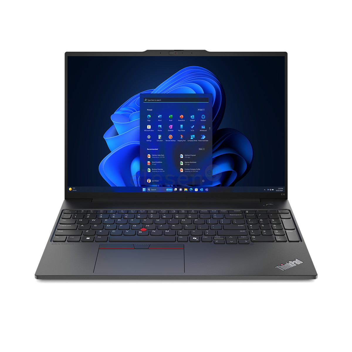 Lenovo ThinkPad E16 Gen 2, 16'', WUXGA, Ryzen 5, 16 GB, 512 GB, ENG, black - Notebook