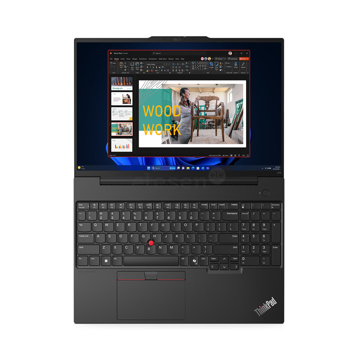 Lenovo ThinkPad E16 Gen 2, 16'', WUXGA, Ryzen 5, 16 GB, 512 GB, ENG, black - Notebook