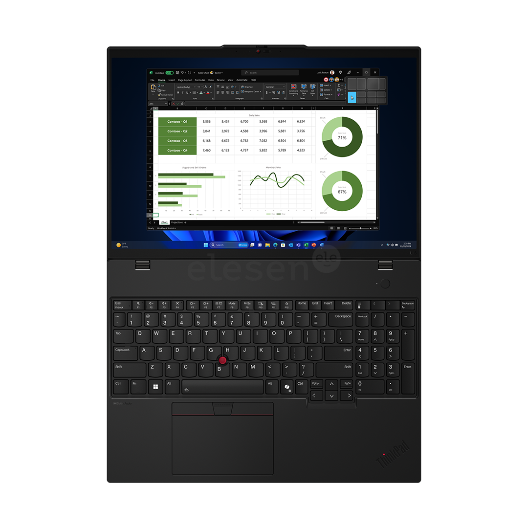 Lenovo ThinkPad L16 Gen 1, 16'', WUXGA, Ryzen 7 PRO, 16 ГБ, 512 ГБ, W11P, ENG, черный - Ноутбук