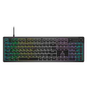 Corsair K55 Core RGB, ENG, juoda - Klaviatūra