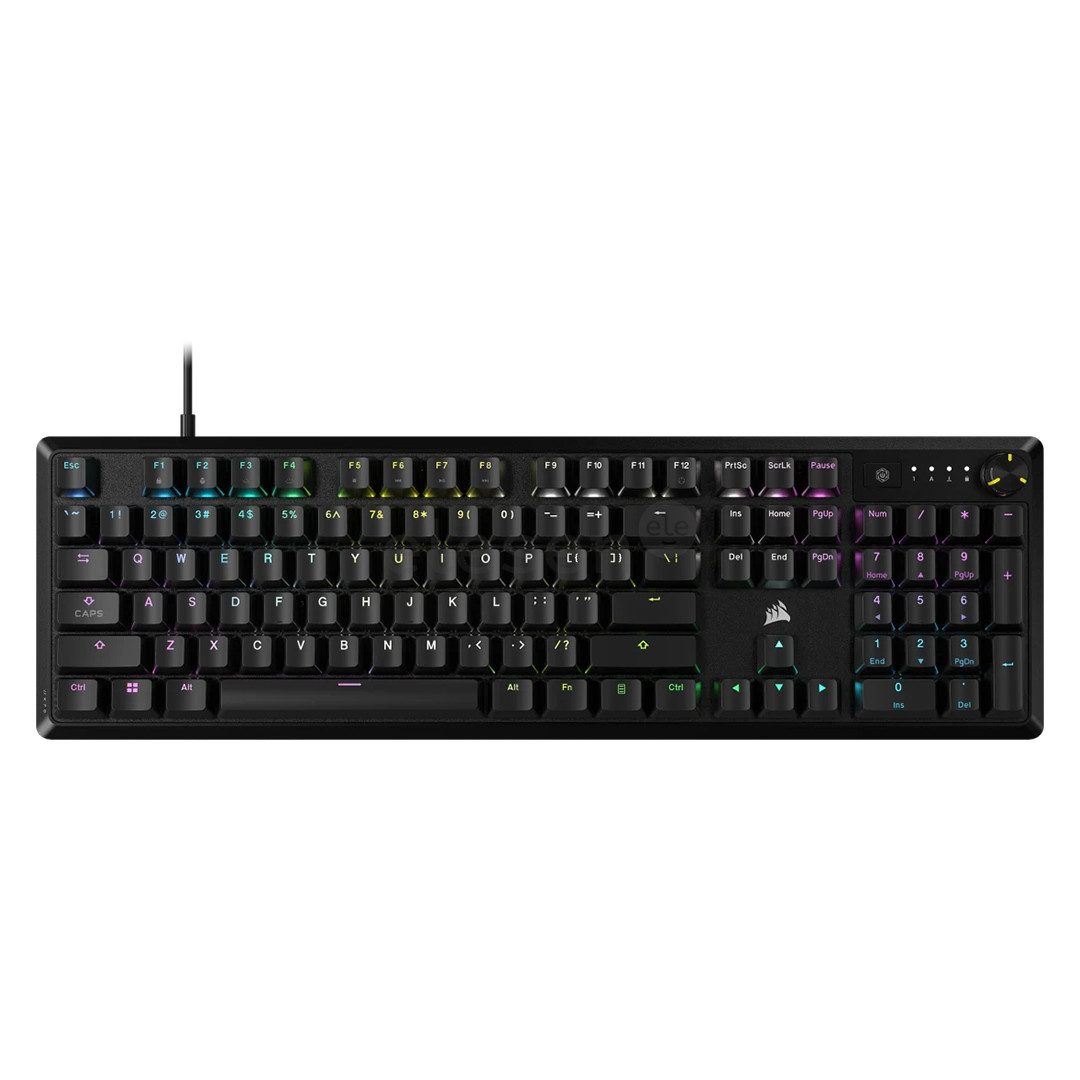 Corsair K70 Core RGB, ENG, juoda - Klaviatūra