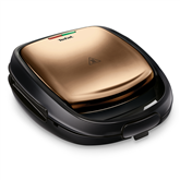 Tefal Snack Time Coppertinto, 700 Вт, медный - Прибор для приготовления бутербродов и вафель