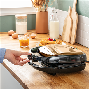 Tefal Snack Time Coppertinto, 700 Вт, медный - Прибор для приготовления бутербродов и вафель