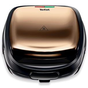 Tefal Snack Time Coppertinto, 700 Вт, медный - Прибор для приготовления бутербродов и вафель