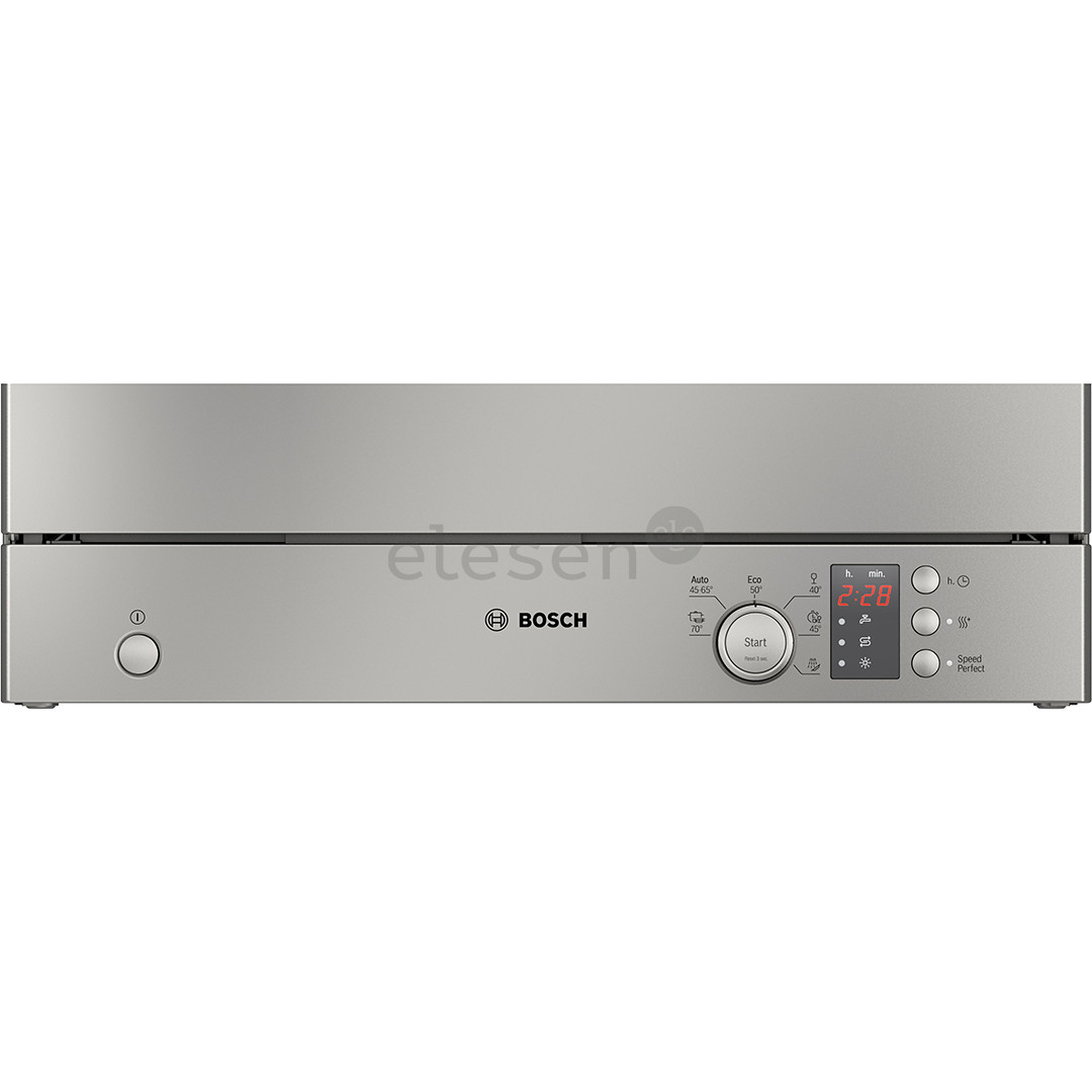 Bosch, Series 2, 6 komplektų talpa, sidabro spalvos - Indaplovė