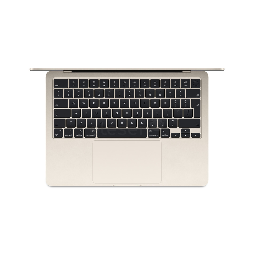 Apple MacBook Air 13'' (2024), M3 8C/8C, 16 GB, 256 GB, SWE, starlight - Nešiojamas kompiuteris
