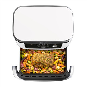 Ninja Foodi FlexDrawer Dual, 10.4 L, 2470 W, balta - Karšto oro gruzdintuvė