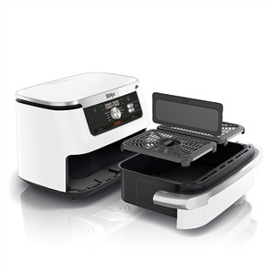 Ninja Foodi FlexDrawer Dual, 10.4 L, 2470 W, balta - Karšto oro gruzdintuvė
