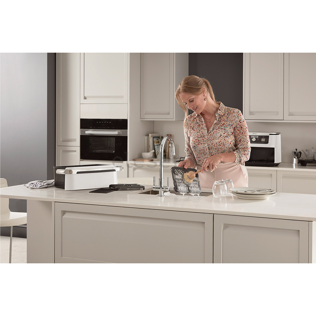 Ninja Foodi FlexDrawer Dual, 10.4 L, 2470 W, balta - Karšto oro gruzdintuvė