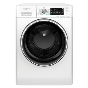 Whirlpool, 11 kg / 7 kg, gylis 60.5 cm, 1600 rpm - Skalbimo mašina - džiovyklė FFWDD1176258BCVEE