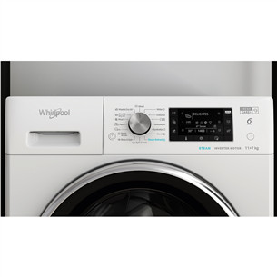 Whirlpool, 11 kg / 7 kg, gylis 60,5 cm, 1600 aps./min. - Skalbimo mašina - džiovyklė