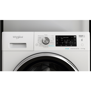 Whirlpool, 11 kg / 7 kg, gylis 60.5 cm, 1600 rpm - Skalbimo mašina - džiovyklė
