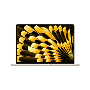 Apple MacBook Air 15'' (2024), M3 8C/10C, 24 GB, 512 GB, ENG, starlight - Notebook Item - MC9K4ZE/A MC9K4ZE/A