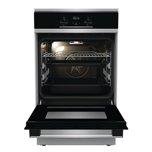 Gorenje, 70 L, plotis 50 cm, inox - Indukcinė viryklė su elektrine orkaite