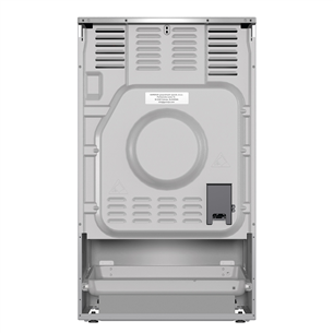 Gorenje, 70 L, plotis 50 cm, inox - Indukcinė viryklė su elektrine orkaite