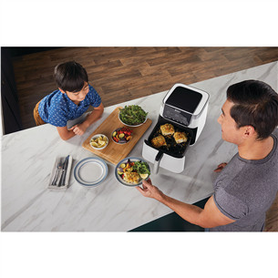 Ninja Air Fryer MAX PRO 6.2L, 2000 W, balta - Karšto oro gruzdintuvė