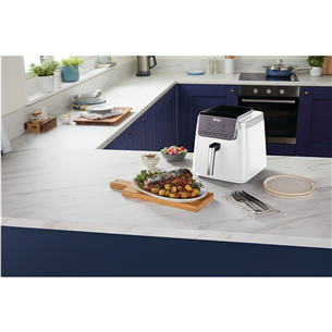 Ninja Air Fryer MAX PRO 6.2L, 2000 W, balta - Karšto oro gruzdintuvė