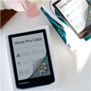 PocketBook Verse Pro Color, 6'', 16 GB, juoda - Elektroninė skaityklė