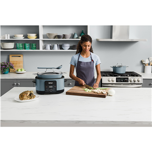 Ninja Foodi 8-in-1 PossibleCooker, 8 L, mėlynas - Daugiafunkcinis puodas