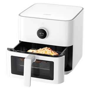 Xiaomi Smart Air Fryer, 5.5 L, 1600 W, balta – Karšto oro gruzdintuvė