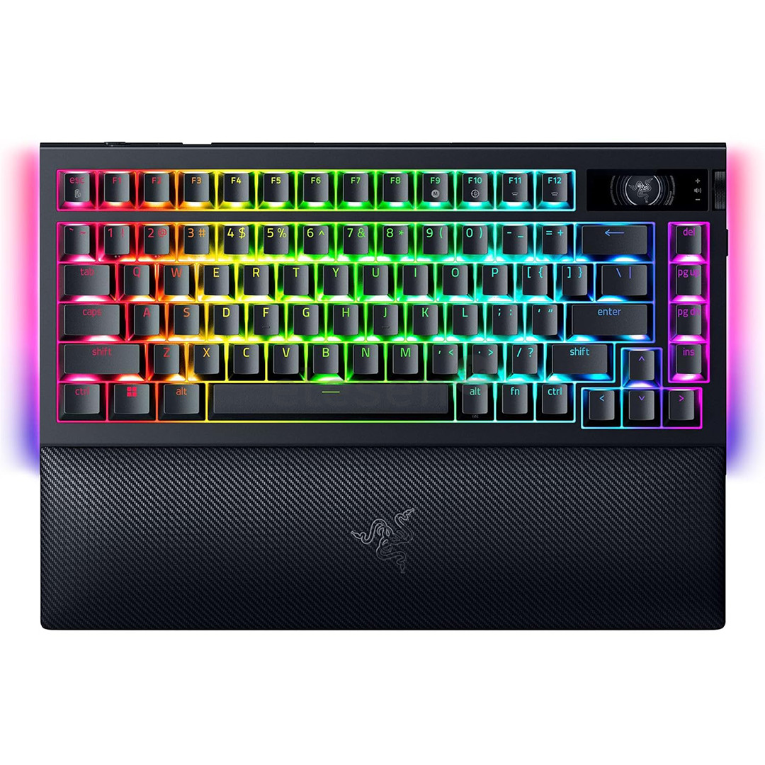Razer Blackwidow Pro 75%, tactile, juoda - Belaidė klaviatūra