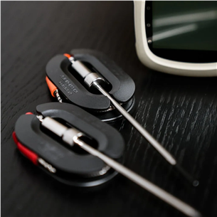 HerQs EasyBBQ, light gray - Smart cooking thermometer