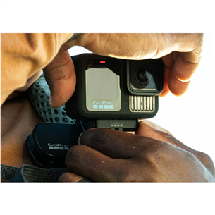 GoPro Magnetic Latch Mount, juodas - Kameros laikiklis