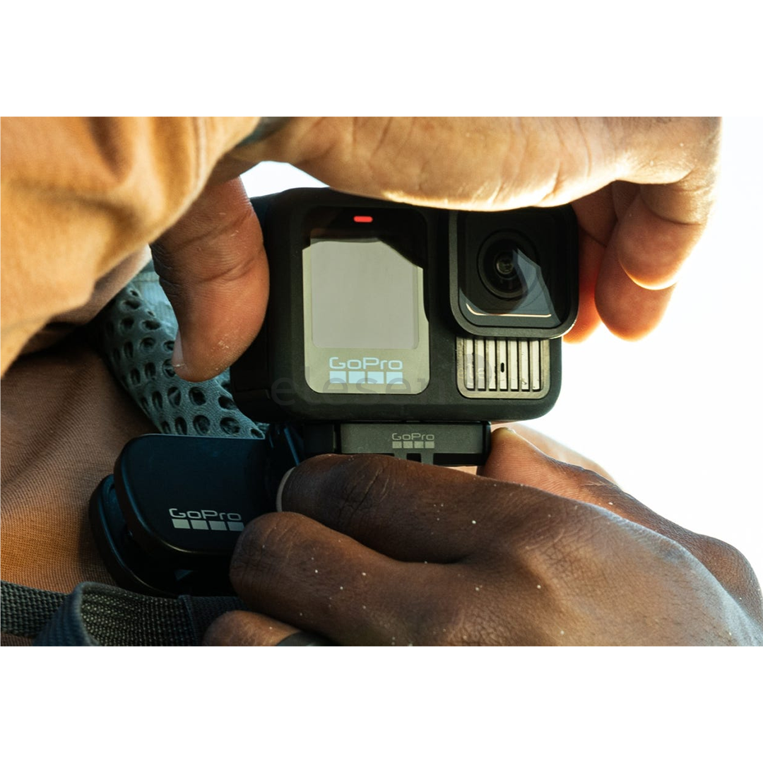 GoPro Magnetic Latch Mount, juodas - Kameros laikiklis