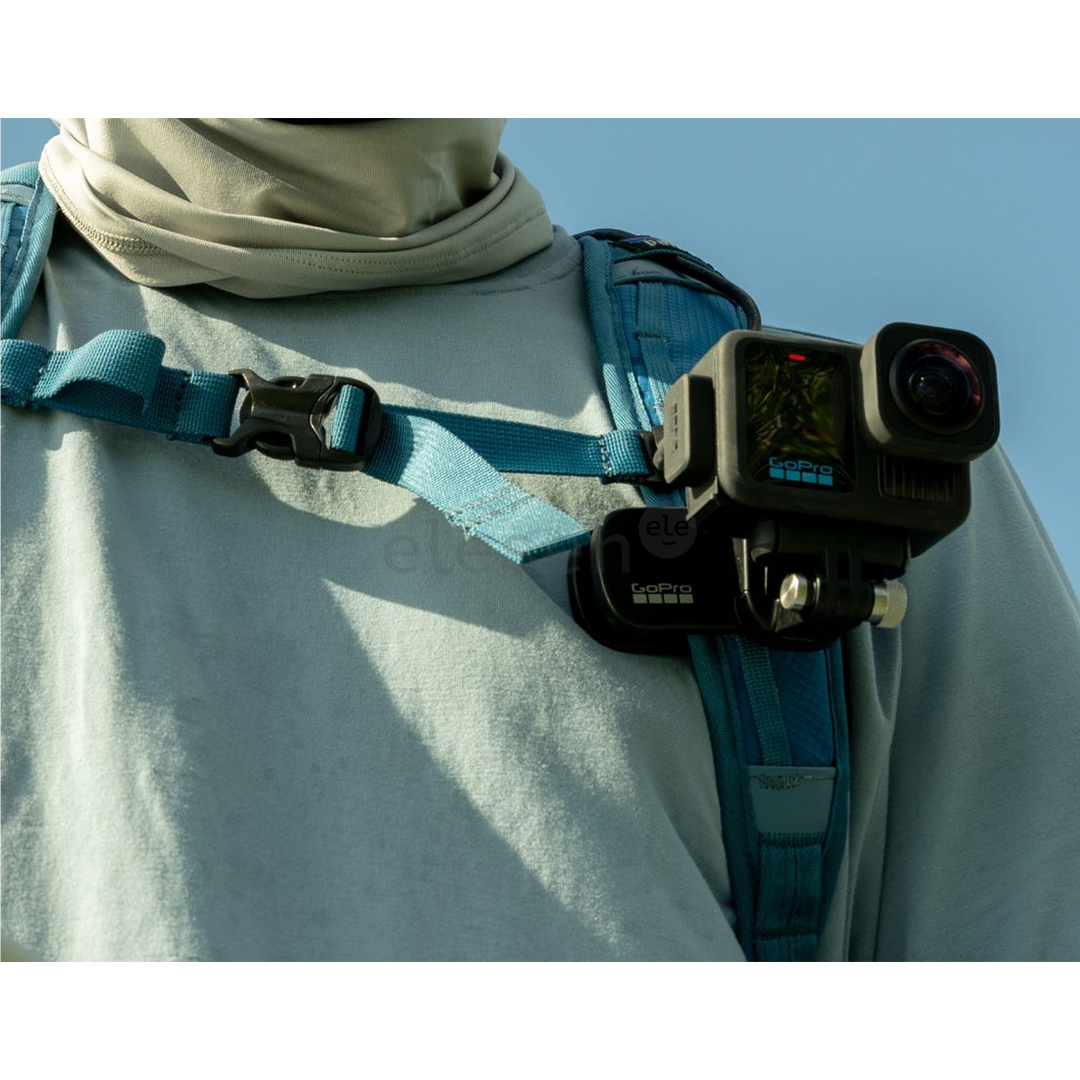 GoPro Magnetic Latch Mount, juodas - Kameros laikiklis