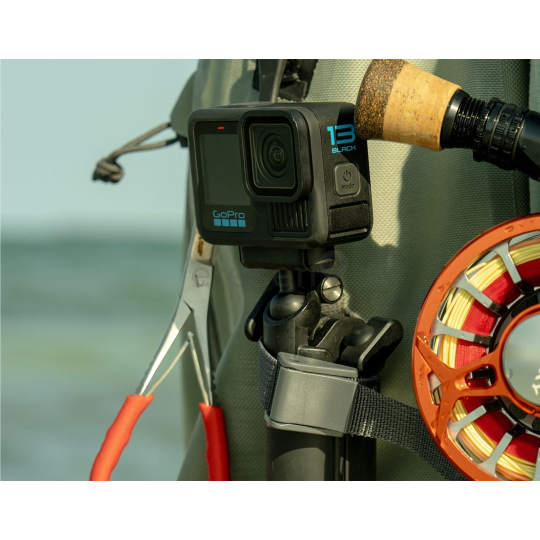 GoPro Magnetic Latch Ball Joint Mount, juodas - Kameros laikiklis