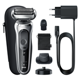 Braun Series 7 71-S4200cs, Wet & Dry, sidabro spalvos/juodas – Barzdaskutė