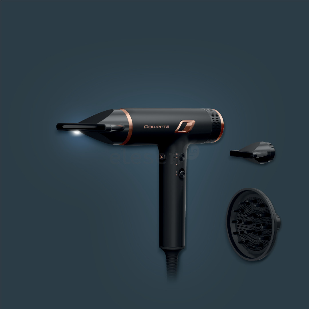 Rowenta NANO, 1700 W, juodas - Plaukų džiovintuvas