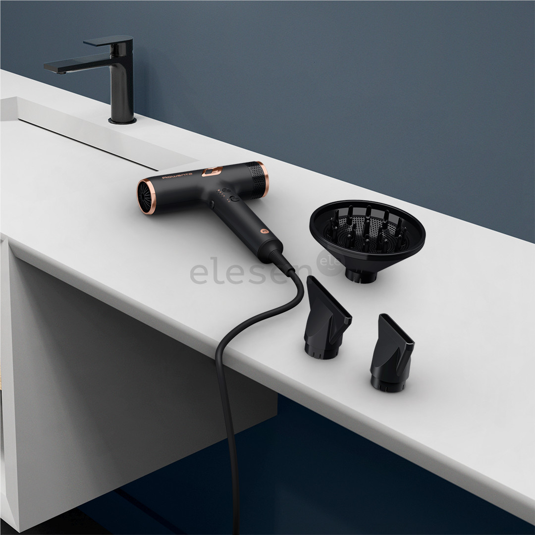 Rowenta NANO, 1700 W, juodas - Plaukų džiovintuvas