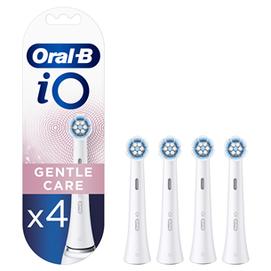 Braun Oral-B iO Gentle Care, 4 vnt - Atsarginiai šepetėliai PR000115353