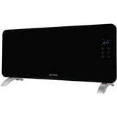 Gorenje, 2000 W, juodas - Šildytuvas