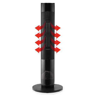 Gorenje, 2000 W, juodas - Šildytuvas