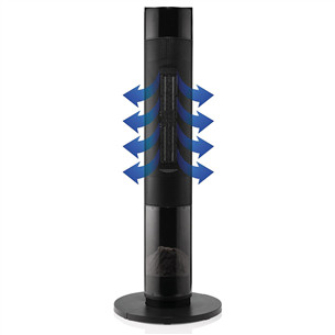 Gorenje, 2000 W, juodas - Šildytuvas