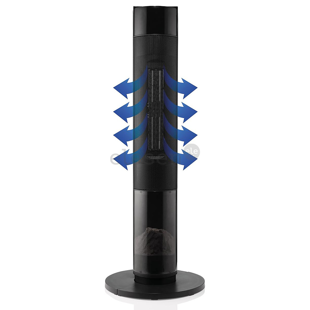 Gorenje, 2000 W, juodas - Šildytuvas