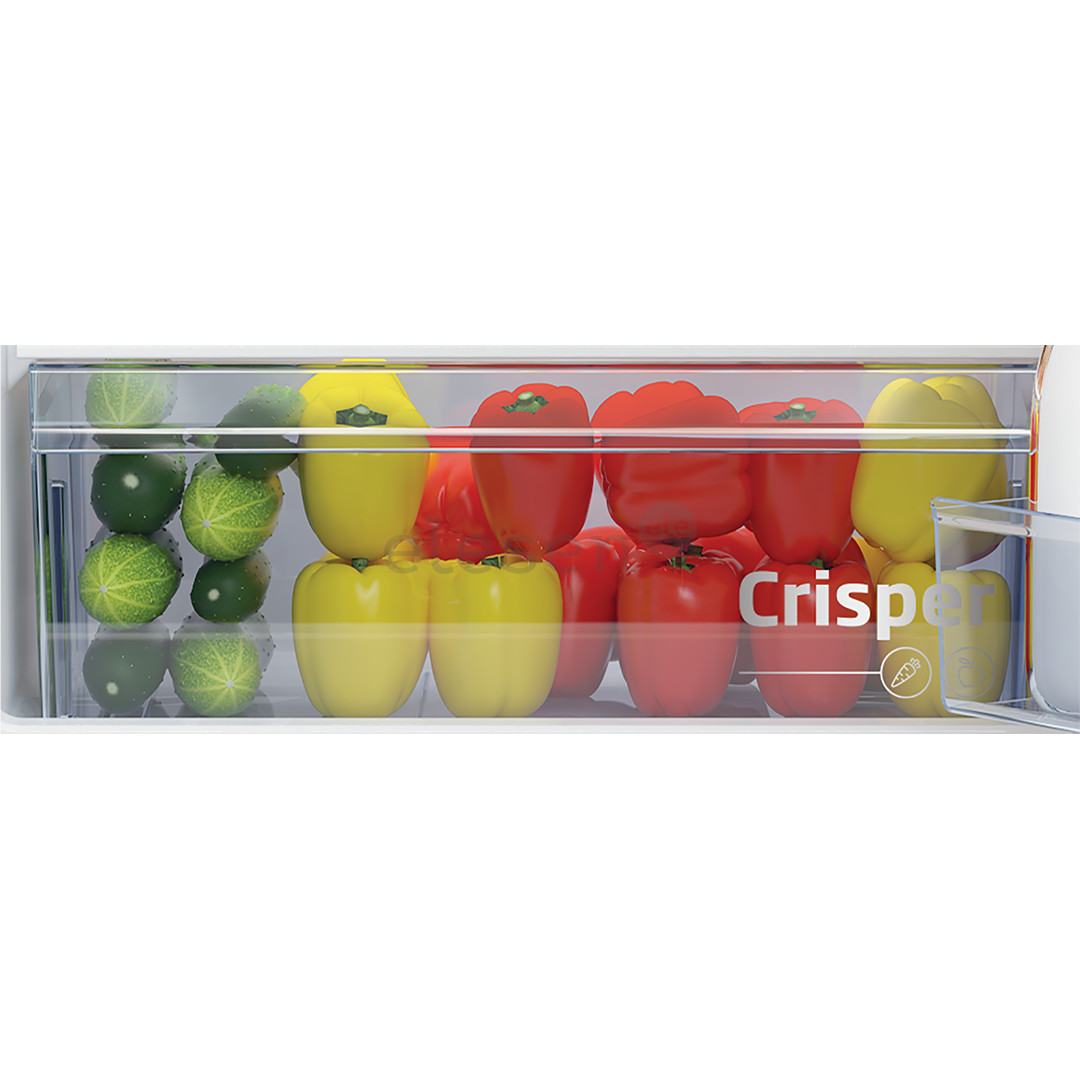 Beko, NoFrost, 266 L, aukštis 182 cm, tamsiai pilkas - Šaldytuvas