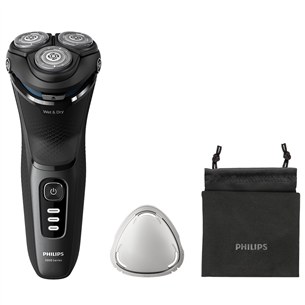 Philips 3000 Series, Wet & Dry, pilka - Barzdaskutė PR000129689