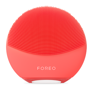 Foreo Luna 4 mini, raudonas - Veido valymo prietaisas