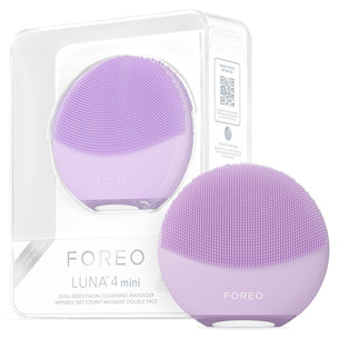 Foreo Luna 4 mini, violetinis - Veido valymo prietaisas LUNA4MINI.LAVENDER
