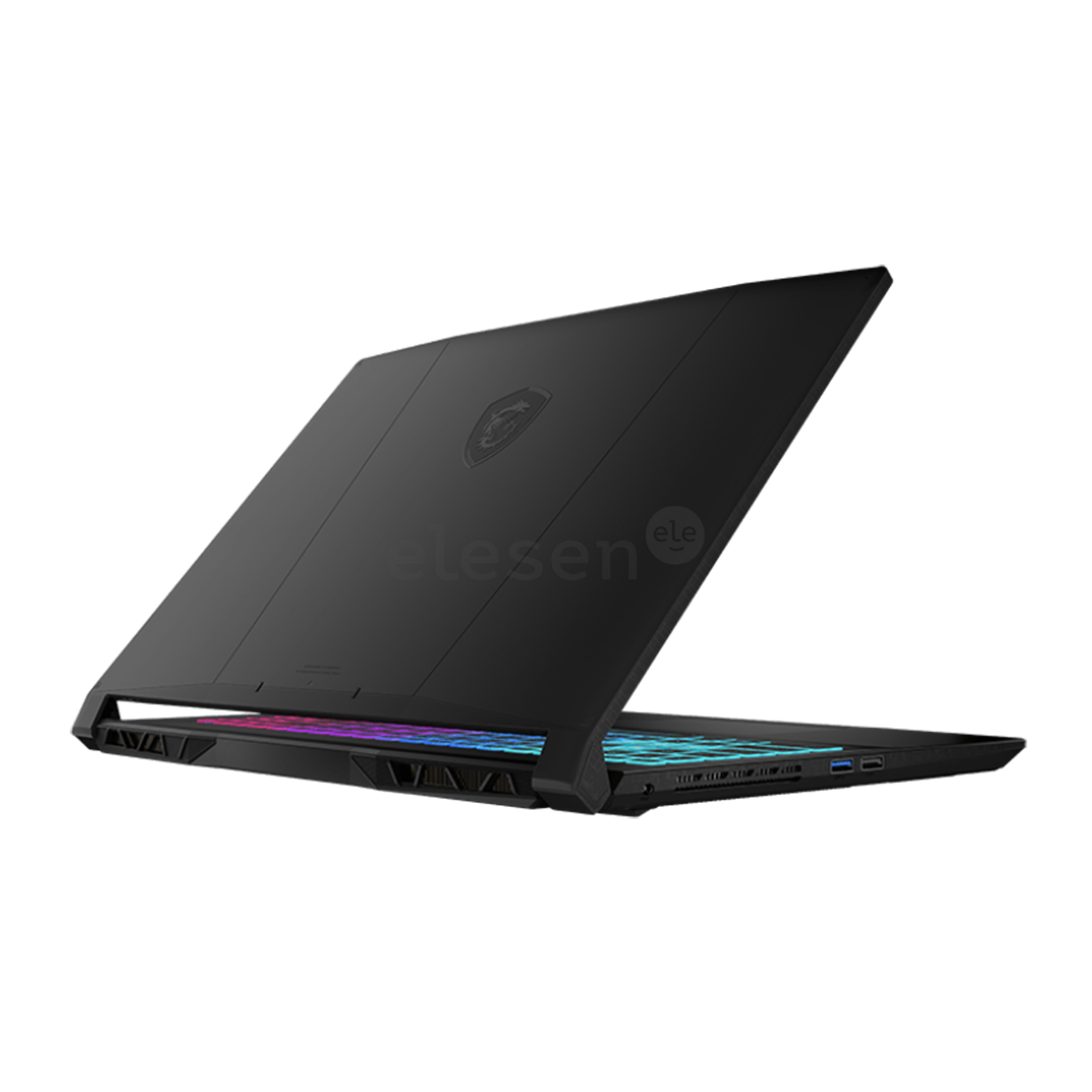 MSI Katana 15 AI B8VG, 15,6'', 144 Hz, Ryzen 7, 16 GB, 1 TB, RTX 4070, ENG, black - Notebook