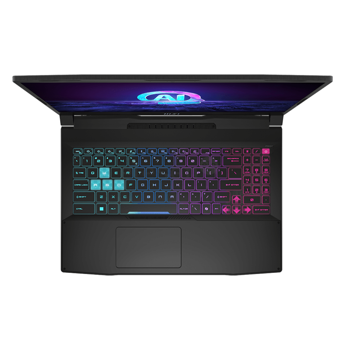 MSI Katana 15 AI B8VG, 15,6'', 144 Hz, Ryzen 7, 16 GB, 1 TB, RTX 4070, ENG, black - Notebook