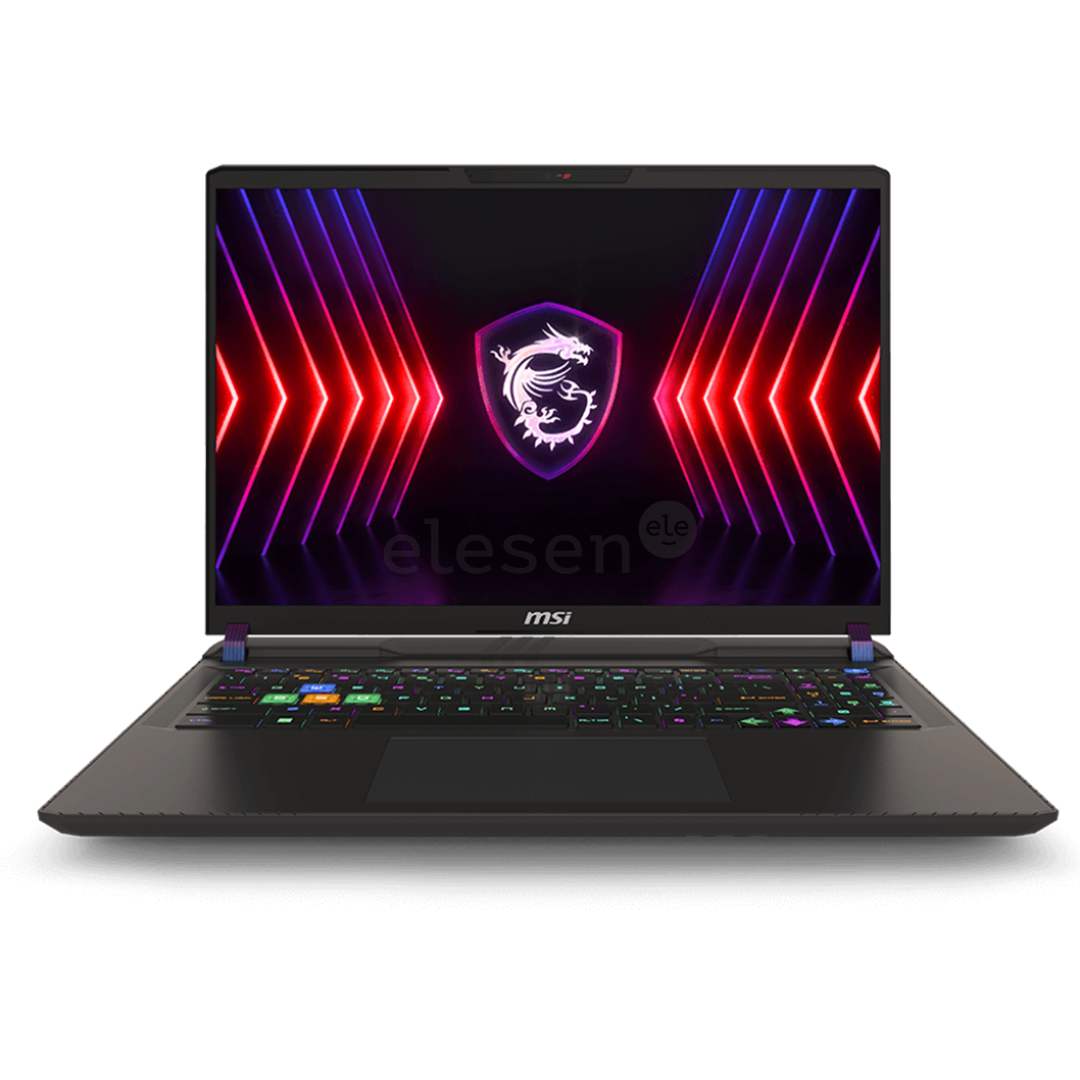 MSI Vector 16 HX A14V, 16'', 240 Hz, QHD+, i7, 16 GB, 1 TB, RTX 4080, ENG, cosmos gray - Notebook