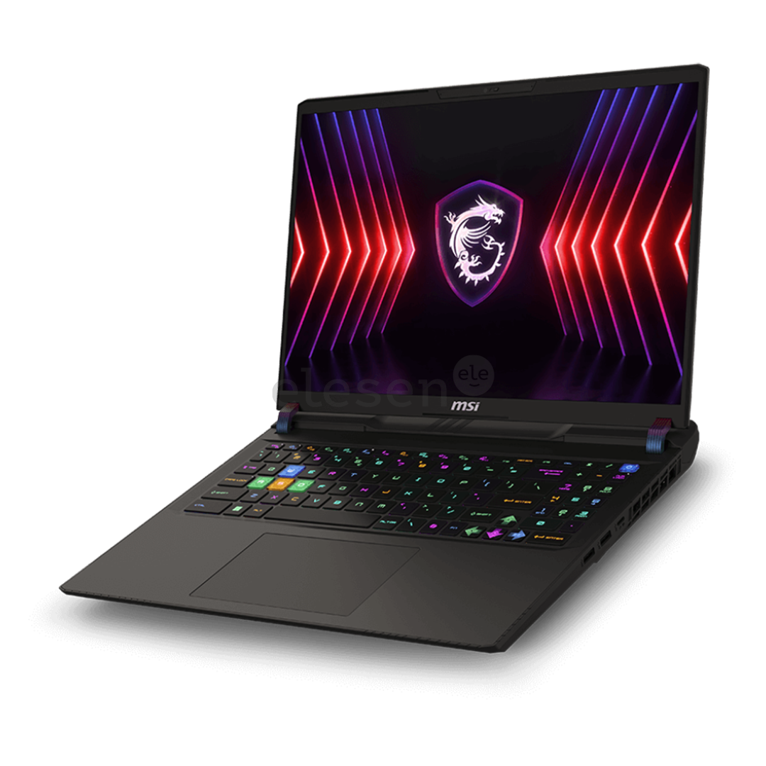 MSI Vector 16 HX A14V, 16'', 240 Hz, QHD+, i7, 16 GB, 1 TB, RTX 4080, ENG, cosmos gray - Notebook