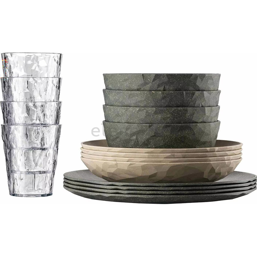 Koziol CLUB SET GÖTEBORG, 16 pieces - Tableware set