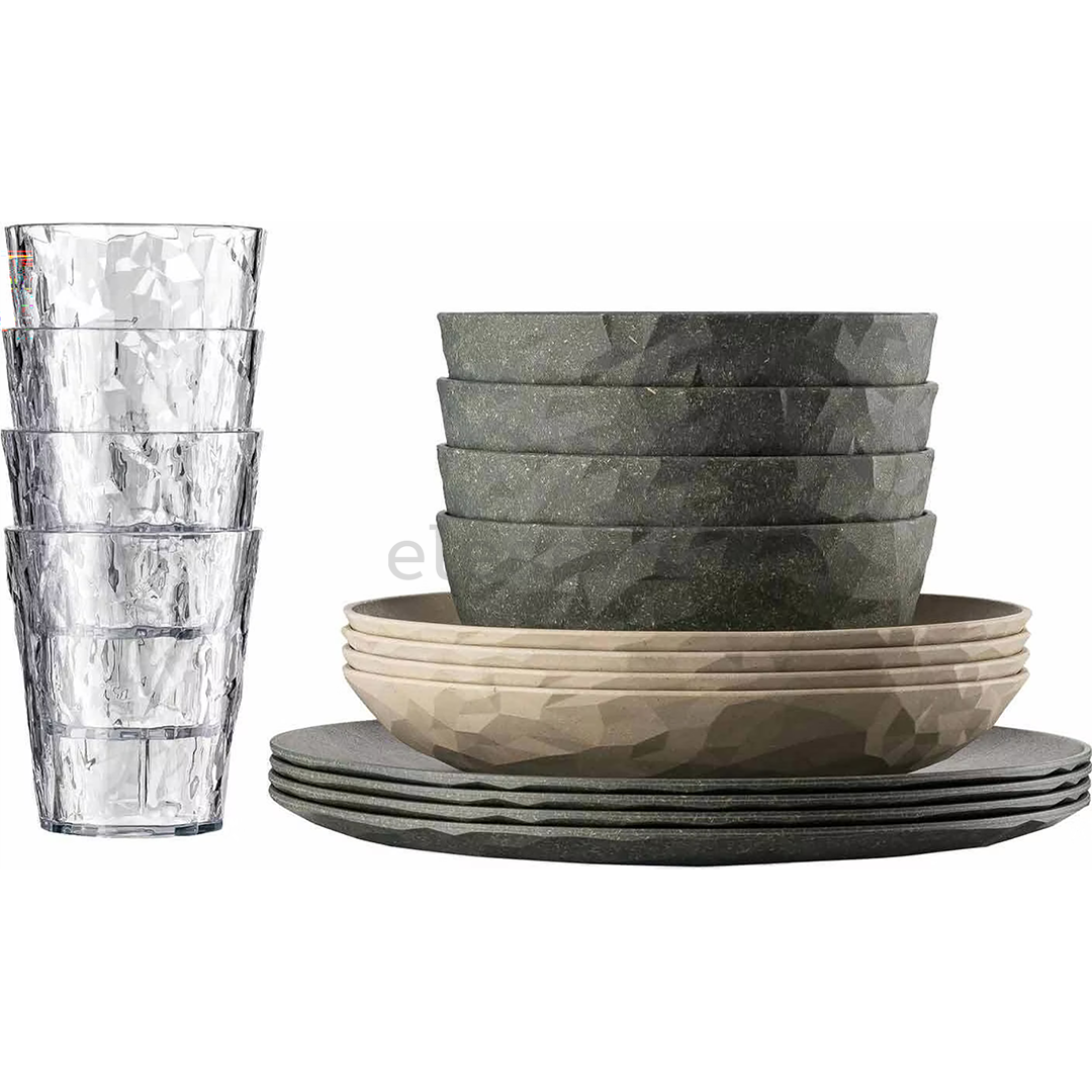 Koziol CLUB SET GÖTEBORG, 16 pieces - Tableware set