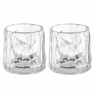 Koziol Club Nr. 2, Superglas, 250 ml, 2 vnt rinkinys - Viskio stiklinių rinkinys PR000126758