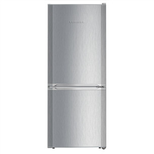 Liebherr, SmartFrost, 210 L, aukštis 138 cm, sidabro spalvos - Šaldytuvas CUELE2331